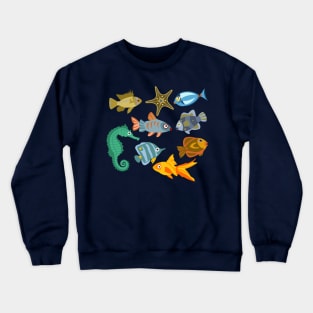 Tropical Fish Crewneck Sweatshirt